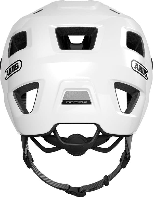 Abus MoTrip Hjelm - Skinnende Hvid - L 57-61 CM - Cykelhjelm
