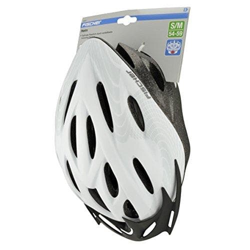 Fischer Cykel Vit Vision S/M Stadshjälm Vit, Svart Storlek=M (86727)