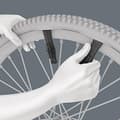 Miniatyrbillede 3 af 6: Wera 05004184001 Cykelsæt 13, dækgrebssæt, 2 stk.