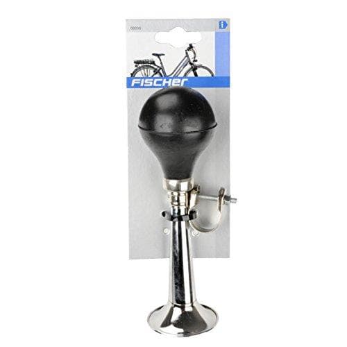 FISCHER cykelkulhorn, förkromat, silver med universalfäste för montering - 1 st (85803)