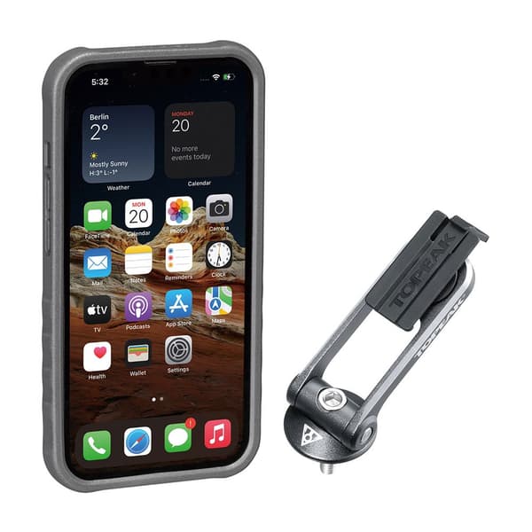 Topeak Etui Til Iphone Ride 13 Mini Med Support Søvfarvet