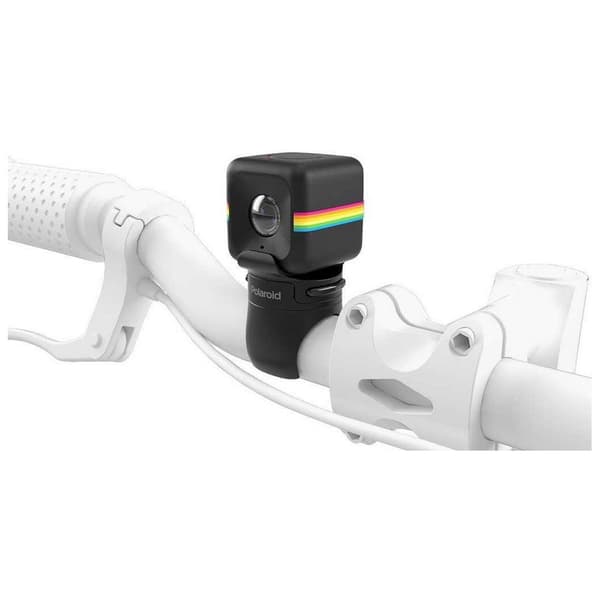 Polaroid Ohjaustangon Kameran Kiinnitys Cube Musta