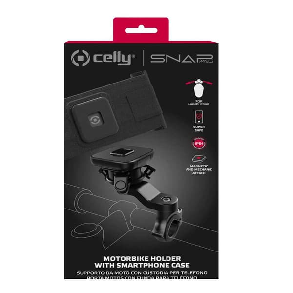 Celly Smartphone Hållare Och Fodral Magn 17 9 Cm Durchsichtig
