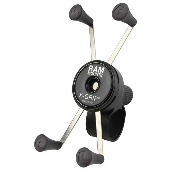 Ram Mounts Styrbas X-grip® Stort Telefonfäste Tough-strap™ Silver