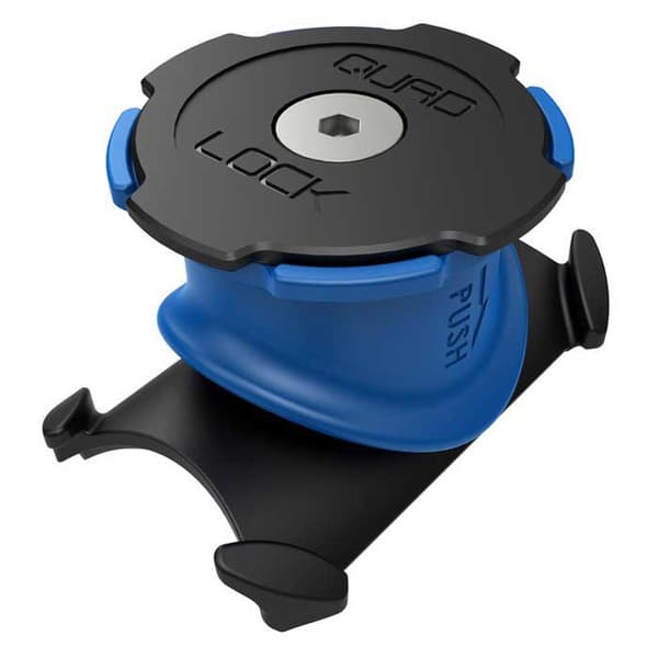 Quad Lock Varren Puhelintuki Qlm-bmp-bl Hopeinen musta, Sininen