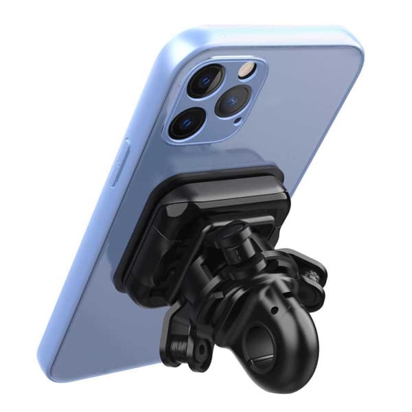 Celly Spegelhållare För Smartphone Moto Magn Silver