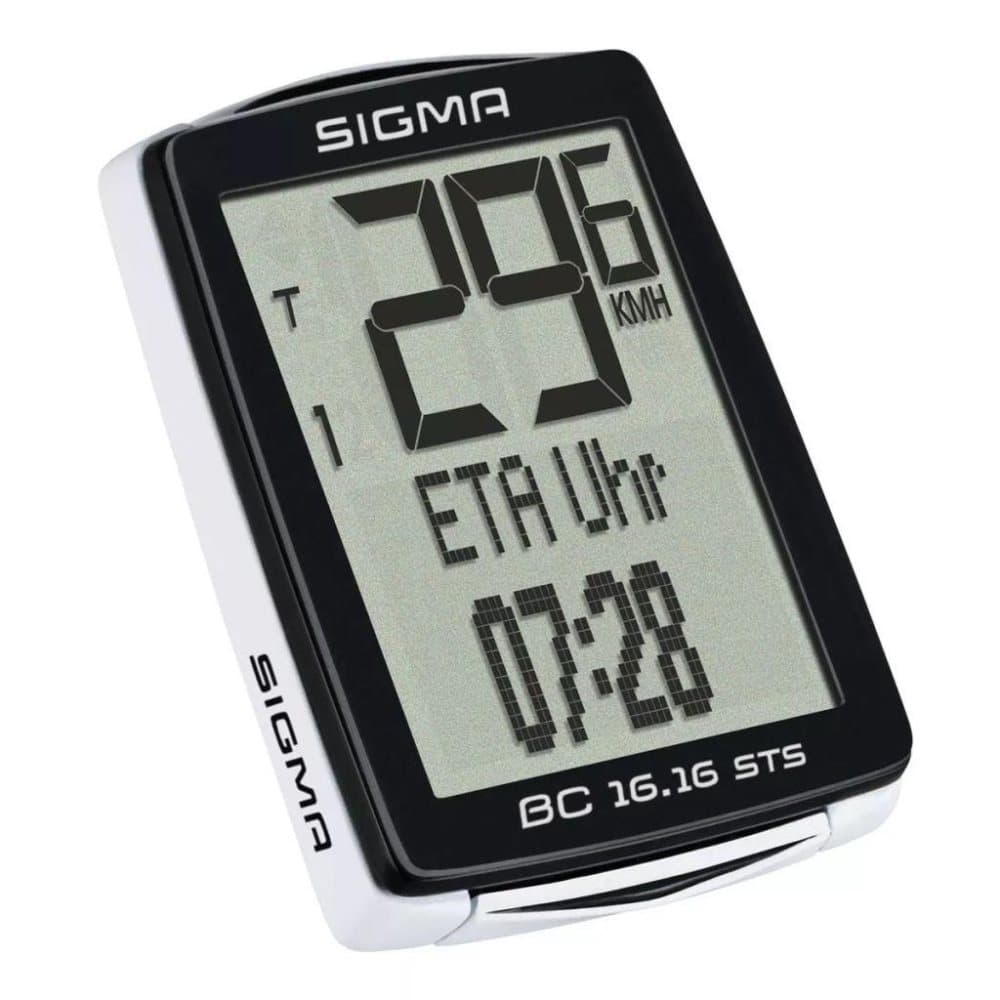 Sigma cykelcomputer BC 16.16 STS CAD sort 1618