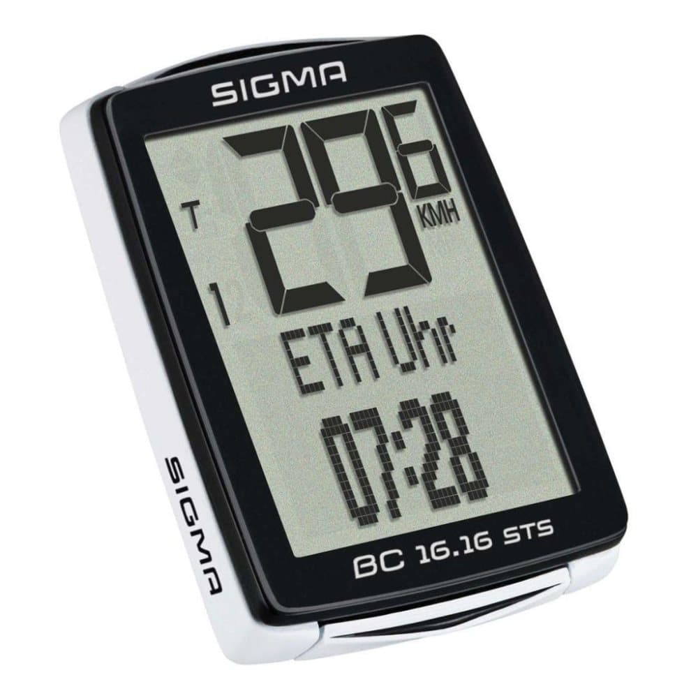 Sigma cykelcomputer BC 16.16 STS sort 1617