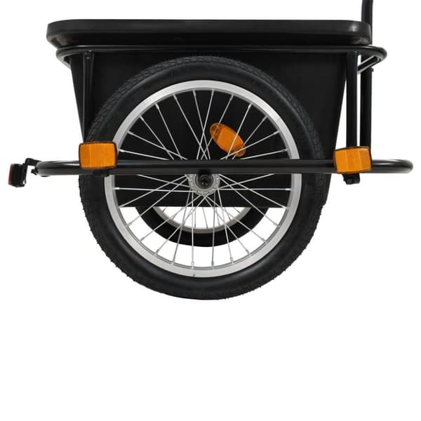 vidaXL Sykkelasttilhenger 50 L svart