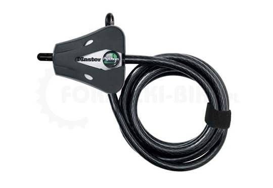 MasterLock Python sikkerhetskabel justerbar 1,8m x 8mm (8418EURD)
