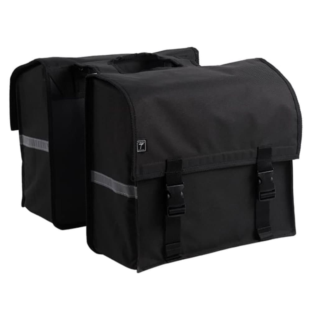7-series dobbelt cykeltaske 34 l sort