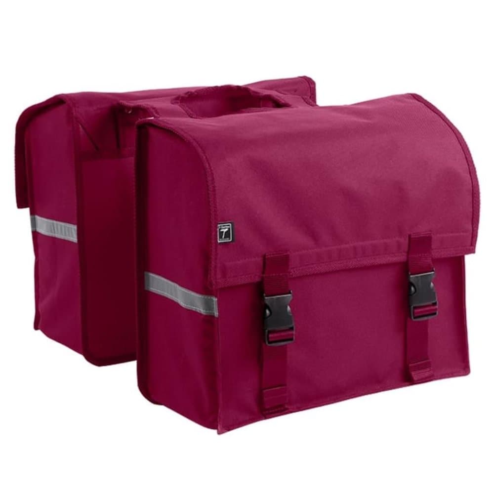 7-series dobbelt cykeltaske 34 l rød