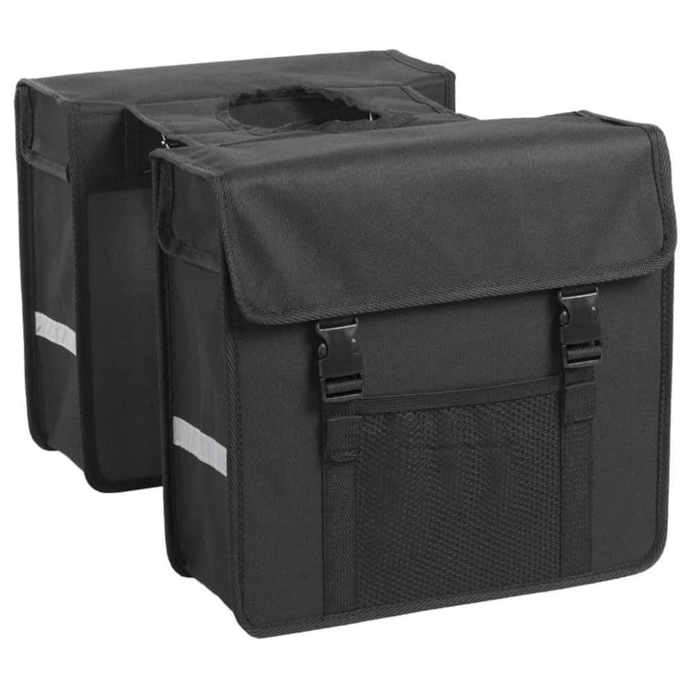 7-series dobbelt cykeltaske 26 l sort
