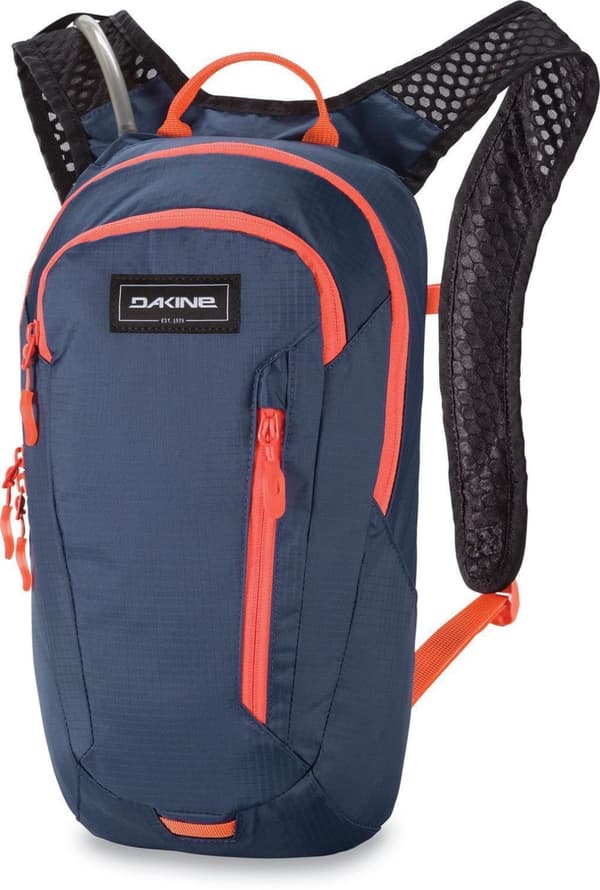 DAKINE SHUTTLE 6L +  HYDRAPAK 2L, cykelryggsäck med vätskeblåsa Crown Blue