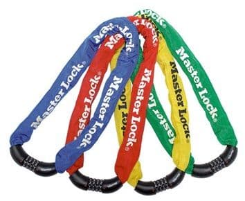 MASTER LOCK Masterlock Bicycle tensioning QUANTUM 8392 8 mm 40 mm 90 cm CODE Color set box 6 pcs. (MRL-8392EURDPROCOL)