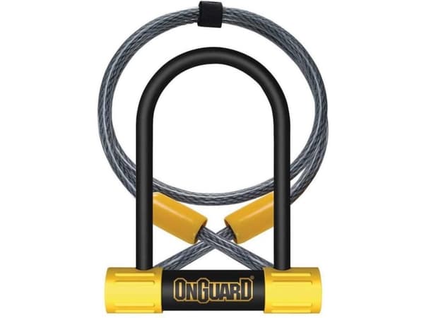 OnGuard Bulldog Medium DT sykkellås gul (8015M)