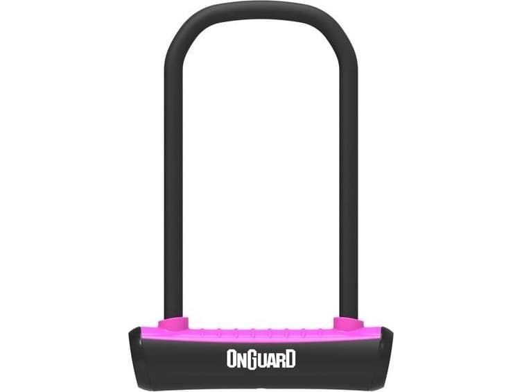 ONGUARD ONGUARD NEON 8152PN U-LOCK bicycle lock - 115mm 292mm - handle + 2 x pink wrenches (NEW)
