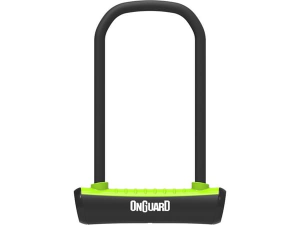 OnGuard U-Lock sykkellås Neongrønn 115x230 mm (8153GR)
