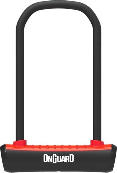 OnGuard U-Lock Neonpunainen polkupyörälukko 115x230 mm (8153RD)