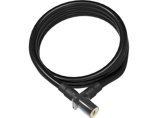 OnGuard cykellås med nyckel 8192BL 8mm 150cm sort