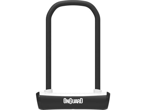 OnGuard ONGUARD NEON 8152WH U-LOCK sykkellås - 115mm 292mm - håndtak + 2 x hvite nøkler (NYHET)