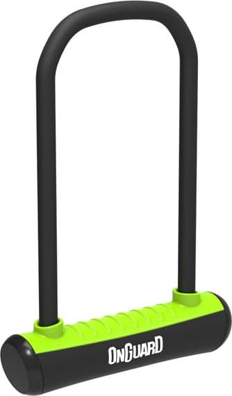 OnGuard U-Lock Neon Mini sykkellås grønn 90x140 mm (8155GR)