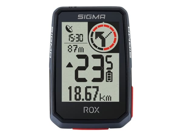 Sigma ROX 2.0 Cykel-GPS Cykler GPS, GLONASS, Stænkvandsbeskyttet