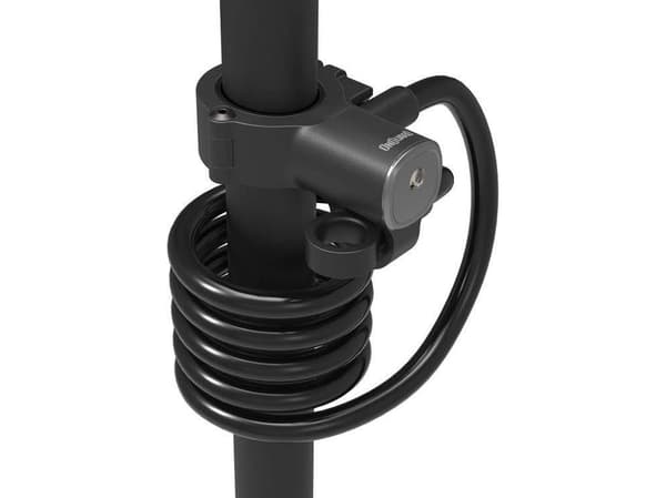 OnGuard E-scooterlås ONGUARD 8287 KABEL - 12mm 120cm - 2 x Nøkler med kode (NY)