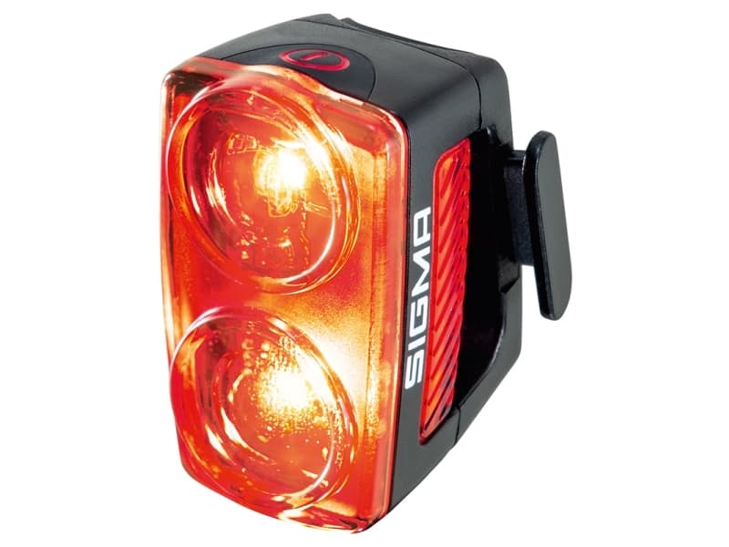 SIGMA Rear light Buster RL 150 brake light Black LiIon, Up to 150