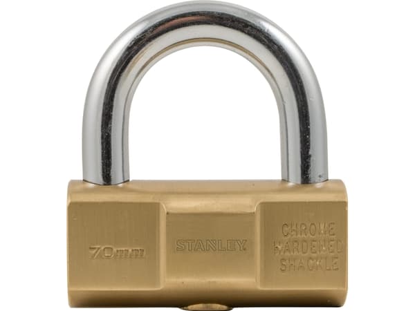 Stanley Padlock 70mm, canal barrel, anti-lock pin for ext.
