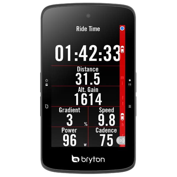 Bryton Cykeldator Rider S800 T Svart
