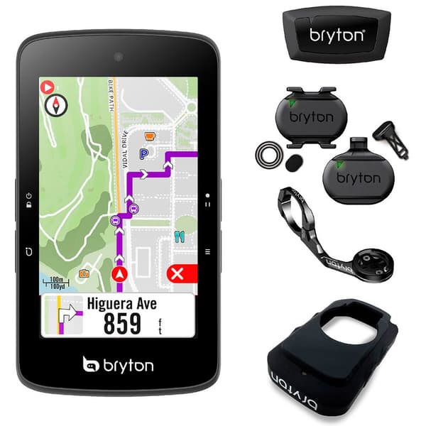 Bryton Cykelcomputer Rider S800 T Sort