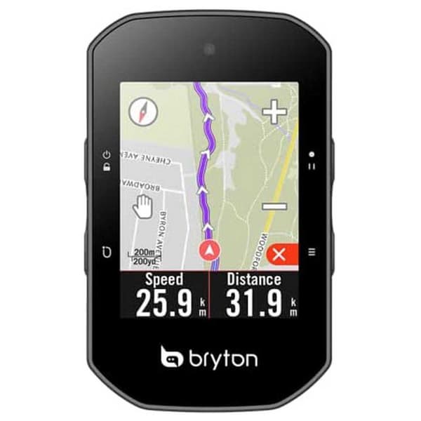 Bryton Pyöräilytietokone Rider S500 E Musta