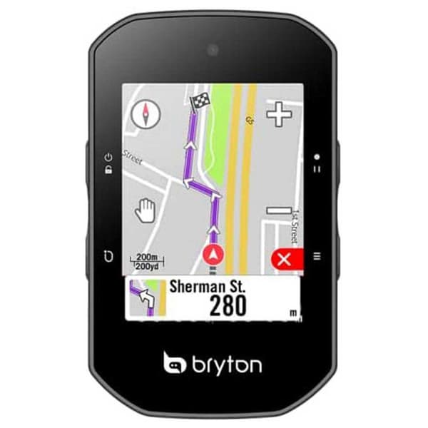 Bryton Pyöräilytietokone Rider S500 E Musta