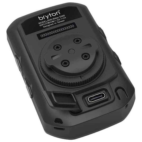 Bryton Pyöräilytietokone Rider S500 E Musta