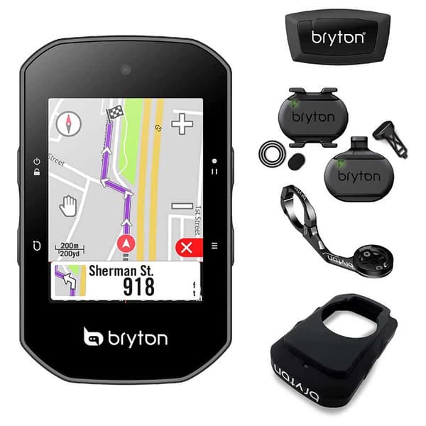 Bryton Pyöräilytietokone Rider S500 T Musta