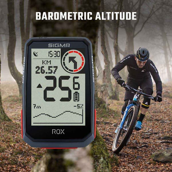 Sigma Cykeldator Med Sensorsats Rox 4.0 Svart