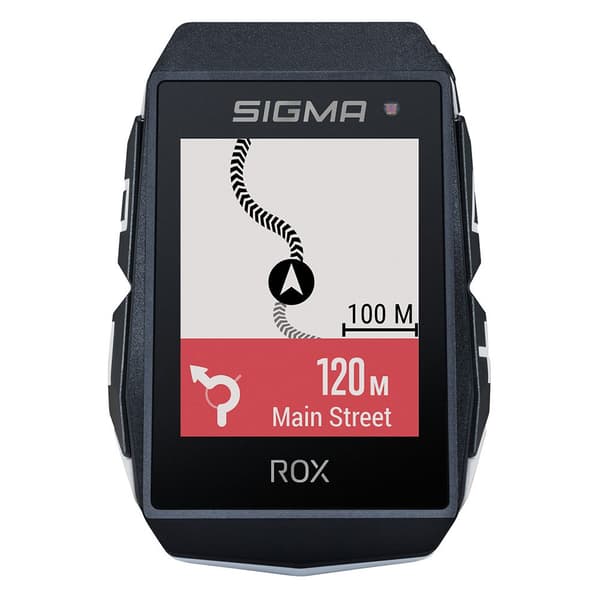 Sigma Pyöräilytietokone Hr Kitillä Rox 11.1 Evo Musta