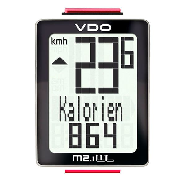 Vdo Cykeldator M2.1 Wl Svart