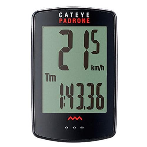 Cateye Pyöräilytietokone Padrone Pa100w Musta