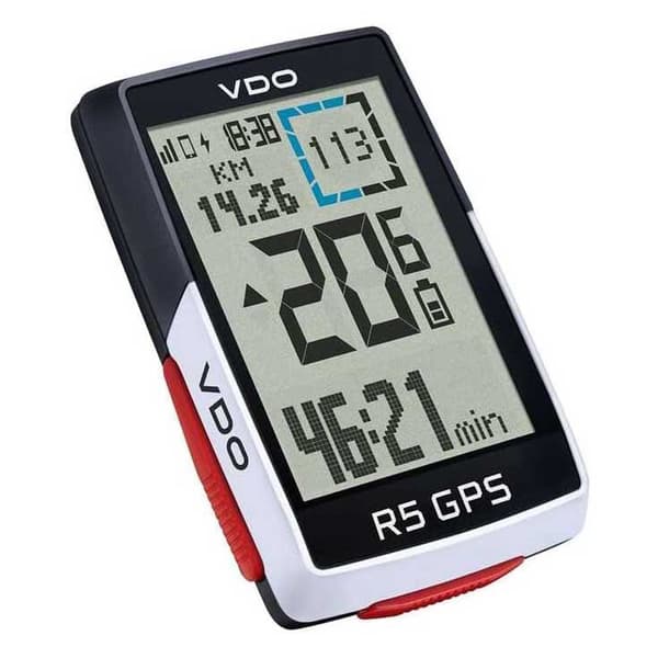 Vdo Pyöräilytietokone R5 Gps Hopeinen