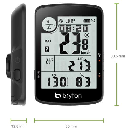 Bryton Rider 17e Pyörätietokone