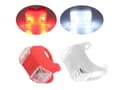 Pikkukuva 8 / 10: 2kpl LED-Valot - 45x45 mm - Pyöräilijöille ja Jalankulkijoille