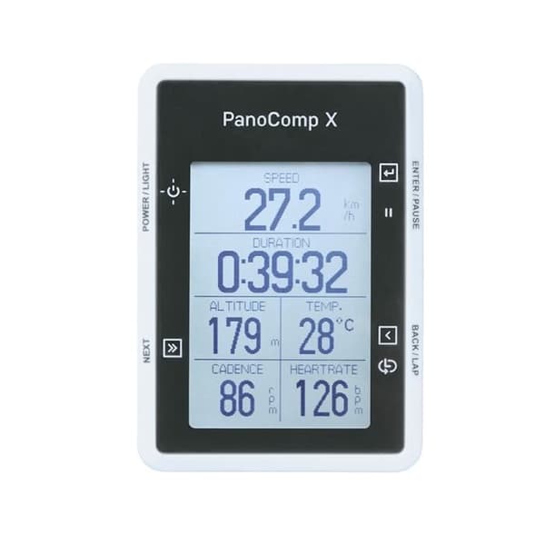 Kompass - TOPEAK - PanoComp X - Hastighet - Kadens - Smartphone-anslutning