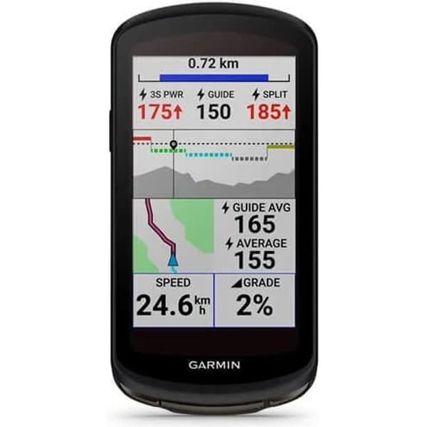 GPS - GARMIN - Edge 1040 Solar - Silikonfodral - MTB-fästen - USB-kabel