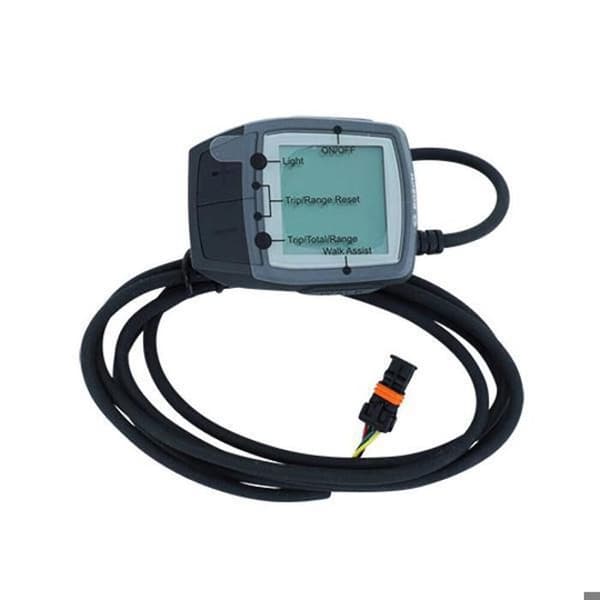 Cykeldator - Bosch - Purion - Antracit - 5 körlägen - Kabel 1300 mm