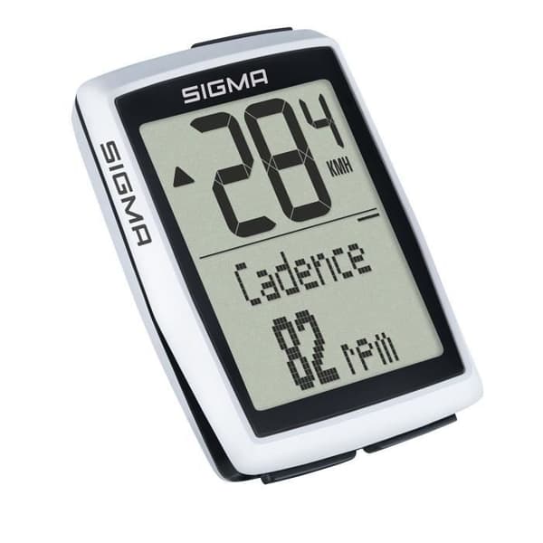 Cykeldator - Sigma - BC 12.0 WL CAD - Trådlös - Vit - För 2 cyklar