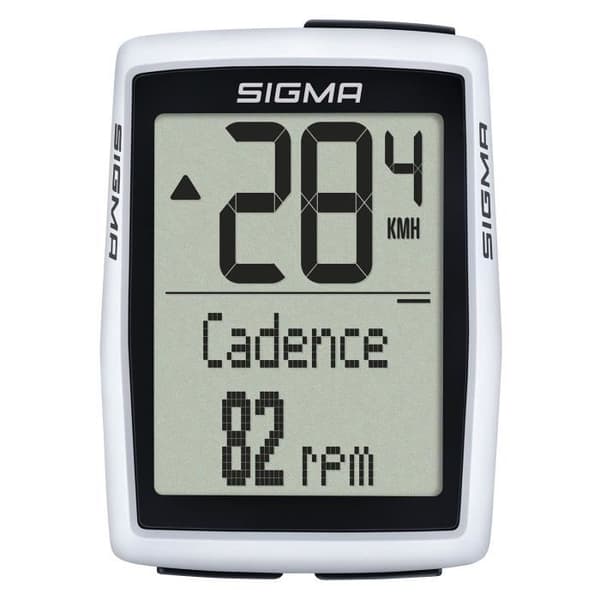 Cykeldator - Sigma - BC 12.0 WL CAD - Trådlös - Vit - För 2 cyklar