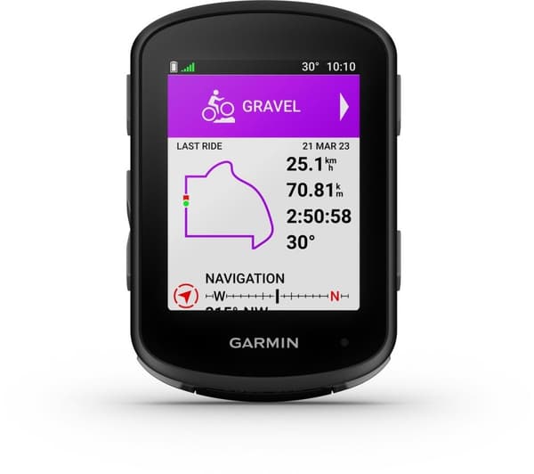 Garmin Edge 540 - GARMIN Edge 540 Kortdækning: Europa - Betjening: Touchscreen - Kortvisning: Top