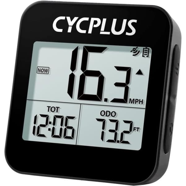 GPS cykelräknare - CYCPLUS - G1 - Vattentålig IPX6 - Hastighet, Avstånd, Tid